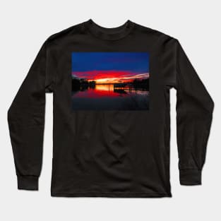 Winter Sunset Long Sleeve T-Shirt